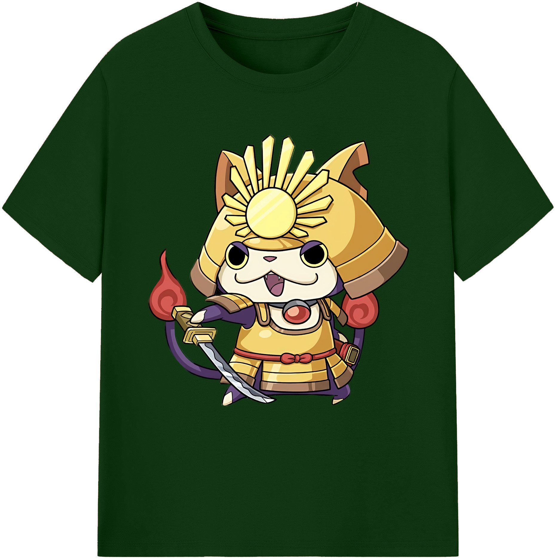 （画像用） 妖怪ウォッチ Yo-kai Watch 綿100％半袖Tシャツ（フロントプリント）